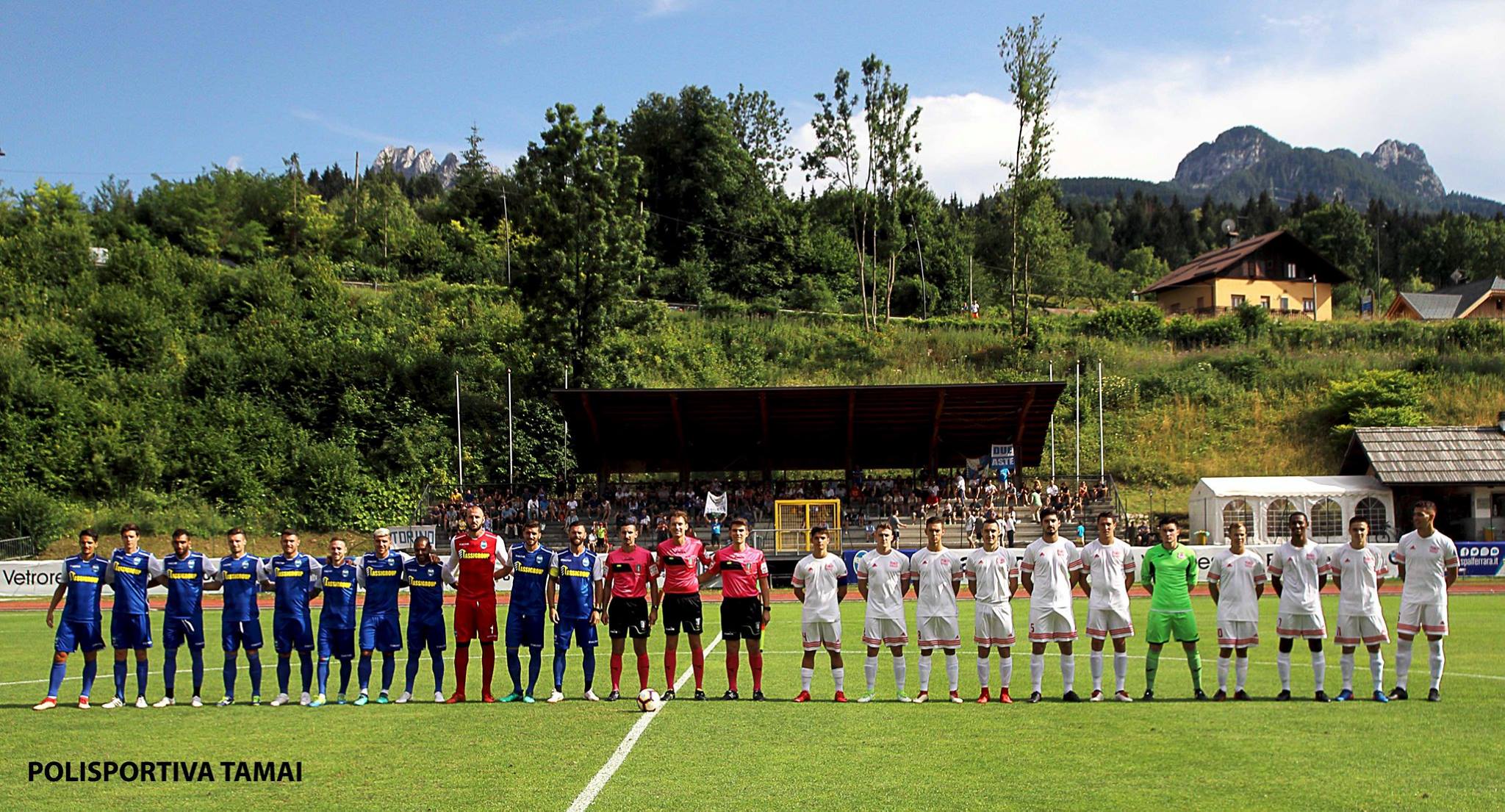 Formazioni SPAL-TAMAI 14/07/2018