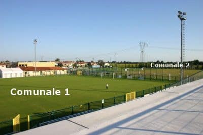 Campi di gioco: comunale 1, comunale 2