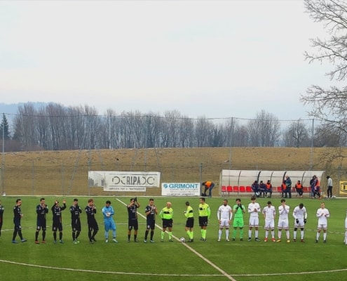 Union Feltre-Tamai sul sintetico di Pedavena.