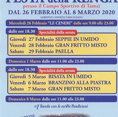 Festa della Renga 2020