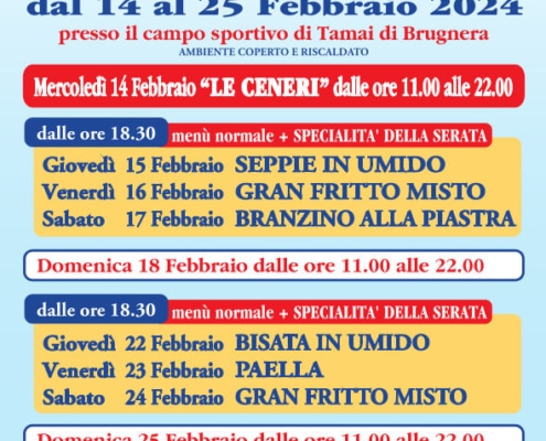 Manifesto Festa della Renga 2024