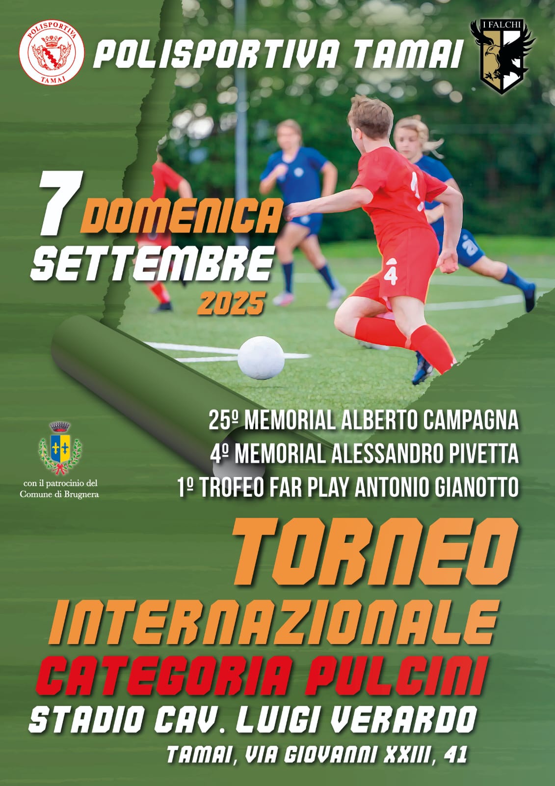Torneo internazionale pulcini 7/9/2025