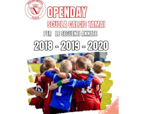 Openday 9 settembre 2025